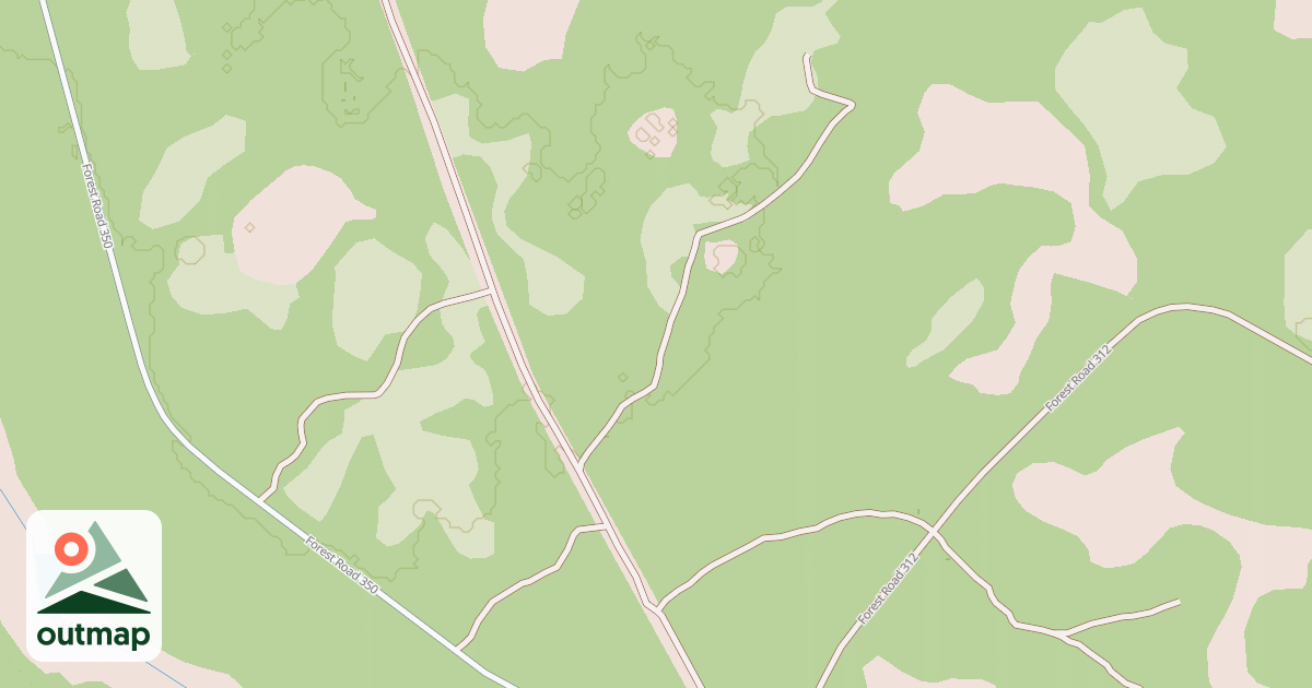 Map of USFS National Forest System Roads {BA8781EF-FECF-4779-BA67-0E2F63792653}