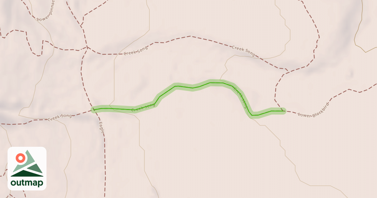 Map of Creek song