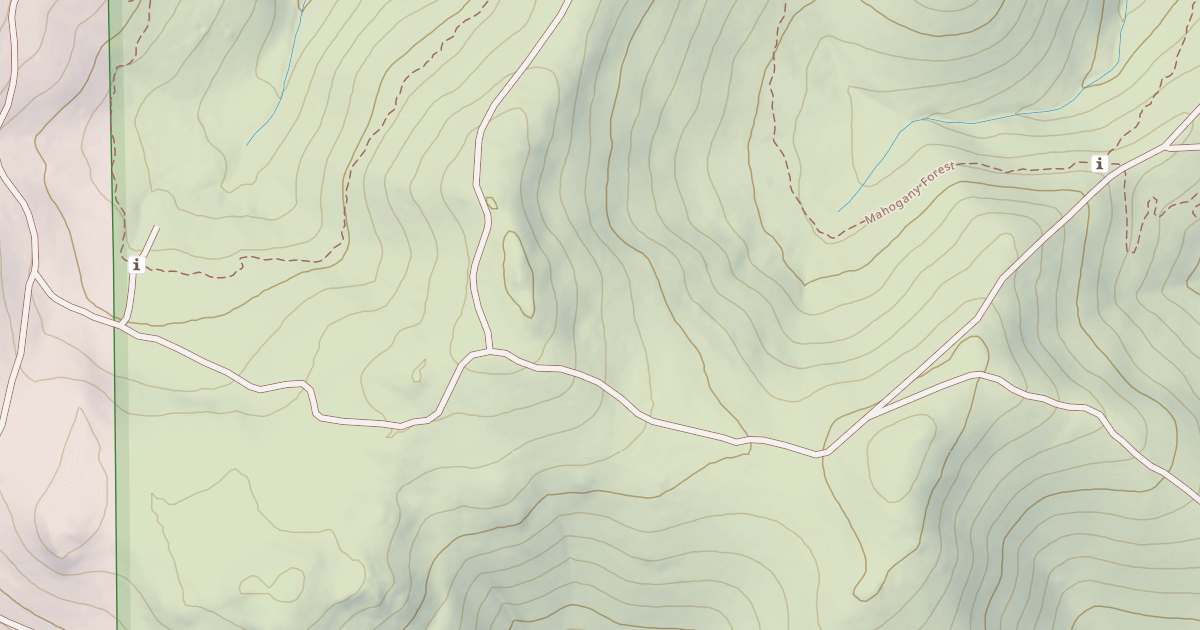 Map preview of Peavine Creek Cutoff
