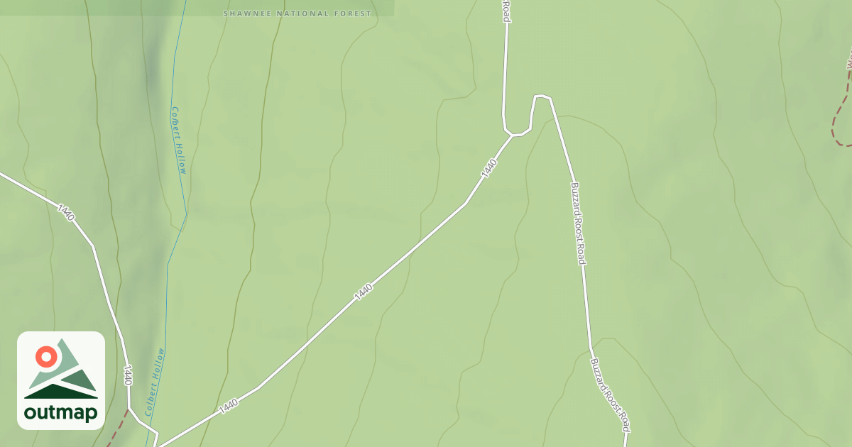 Map of COLBERT HOL SPUR-A