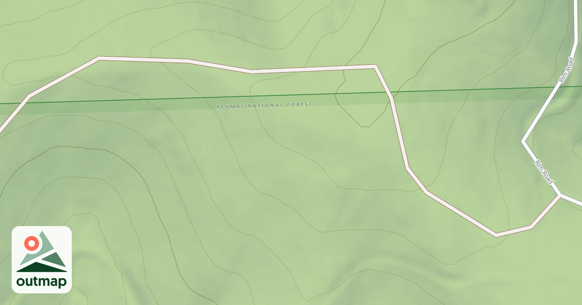Map of ROCKY RIDGE SPUR B