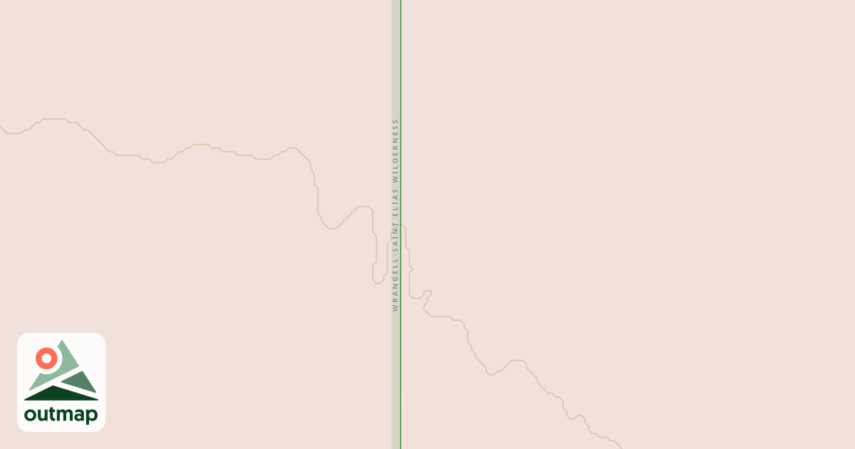 Map of Copper Lake Trail