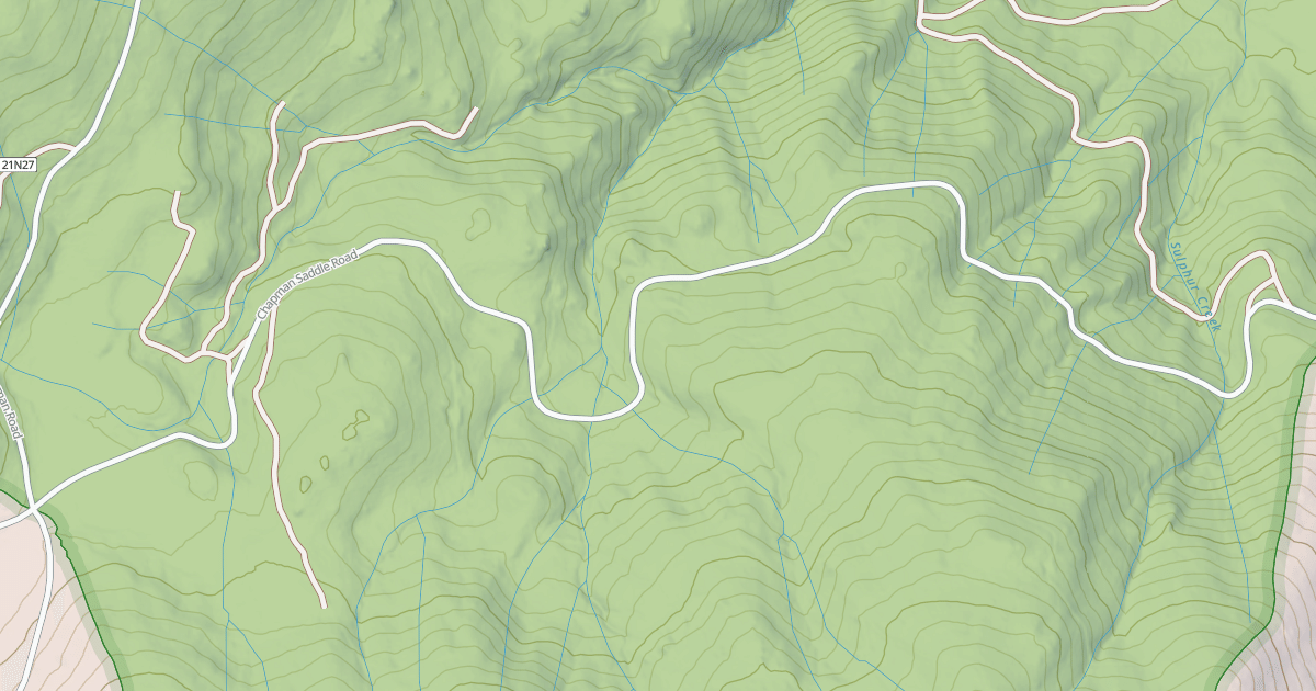 Map preview of CHAPMAN SADDLE