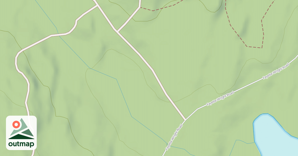 Map of Natchaug Forest Trail