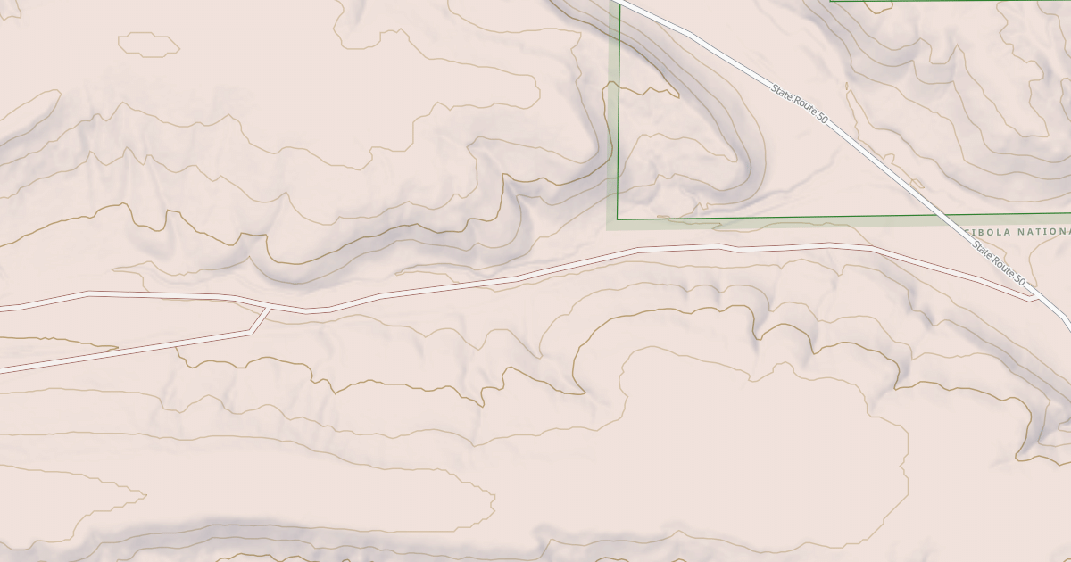 Map preview of USFS National Forest System Roads {FB3D257A-9B19-4305-8B3D-6C9CF2BF314E}
