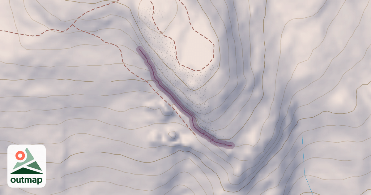 Map of Shagg Crag