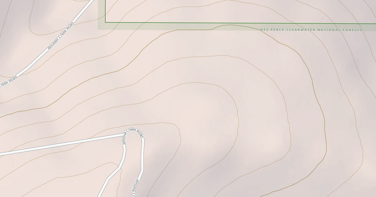 Map preview of JEROME CREEK H