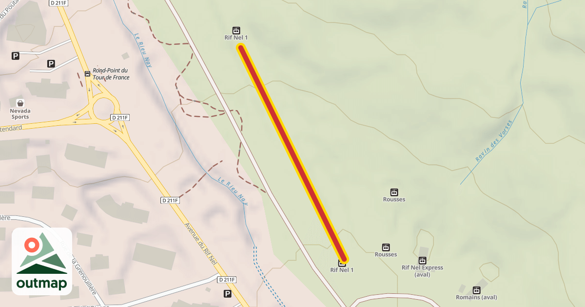 Map of Tapis Rif Nel 1