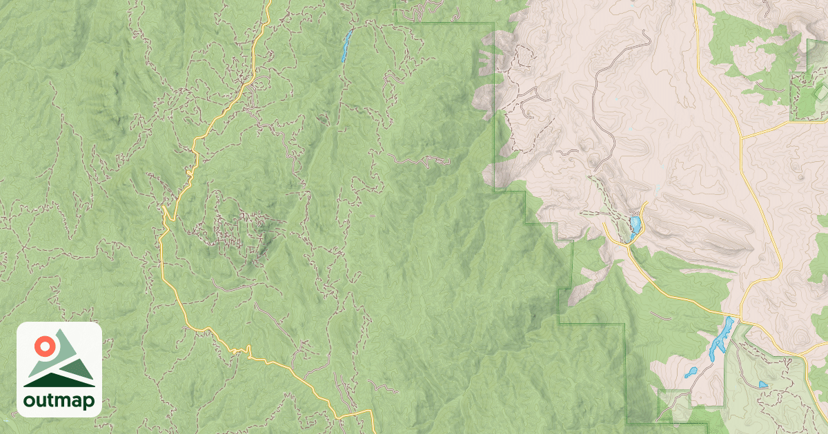 Map of DAKAN MTN