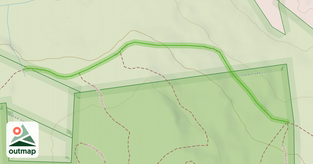 Map of New Trail