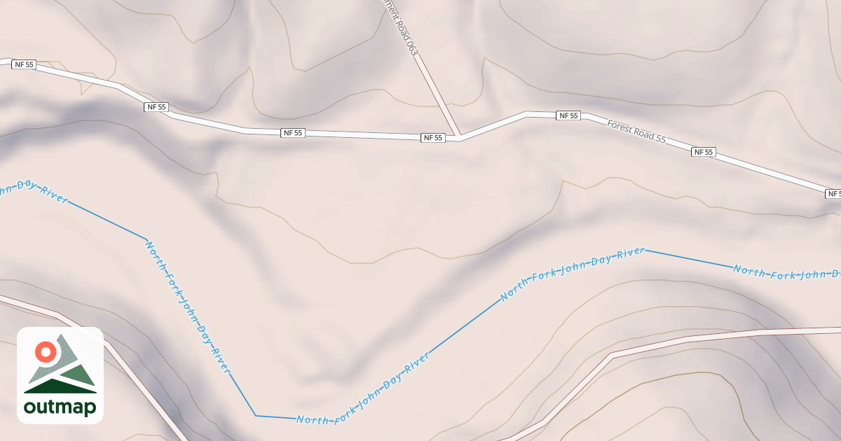 Map of DRIFTWOOD CAMPGROUND