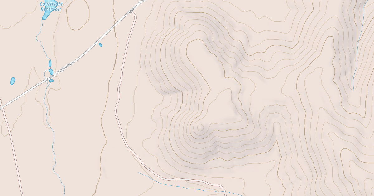 Map preview of LOVENESS SPUR A