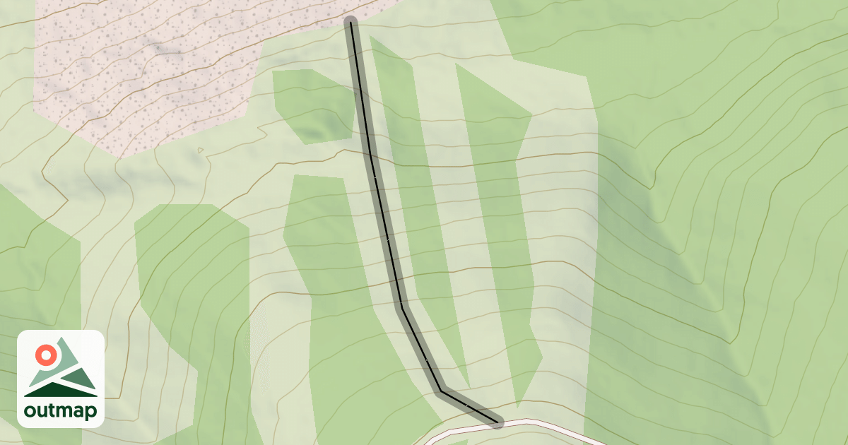 Map of Straight Shot
