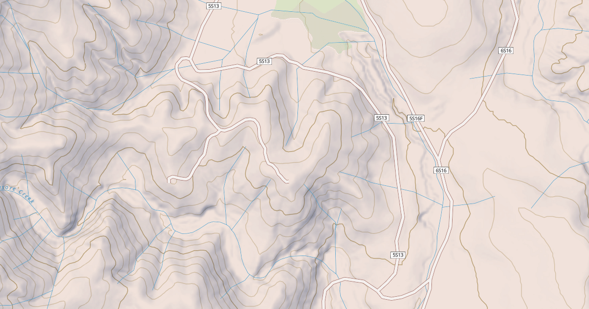 Map preview of CHIQUITO CANYON