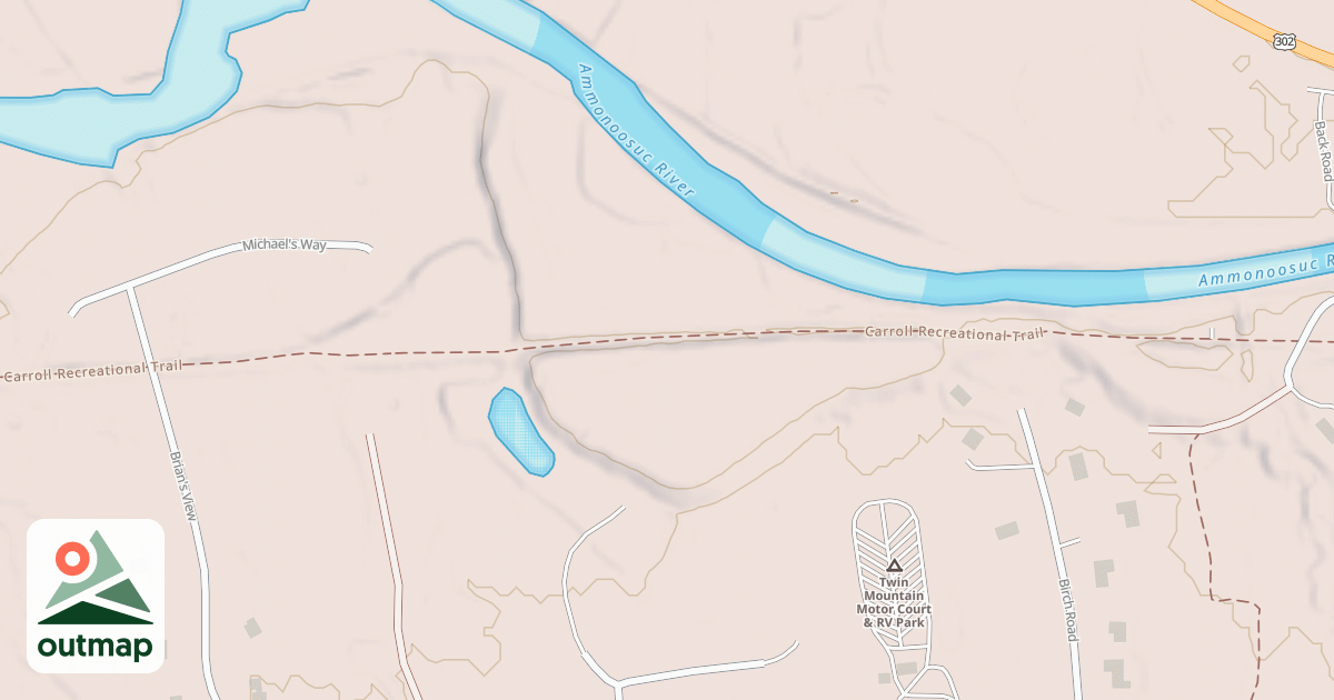 Map of Carroll Rec. Trail