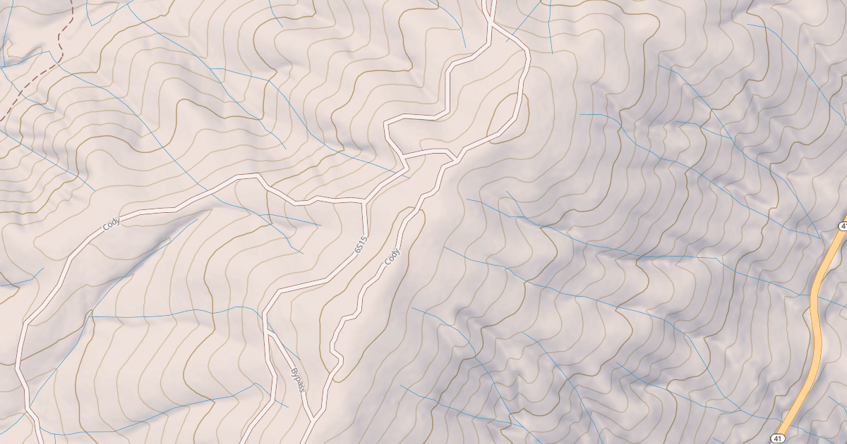Map preview of Cody E