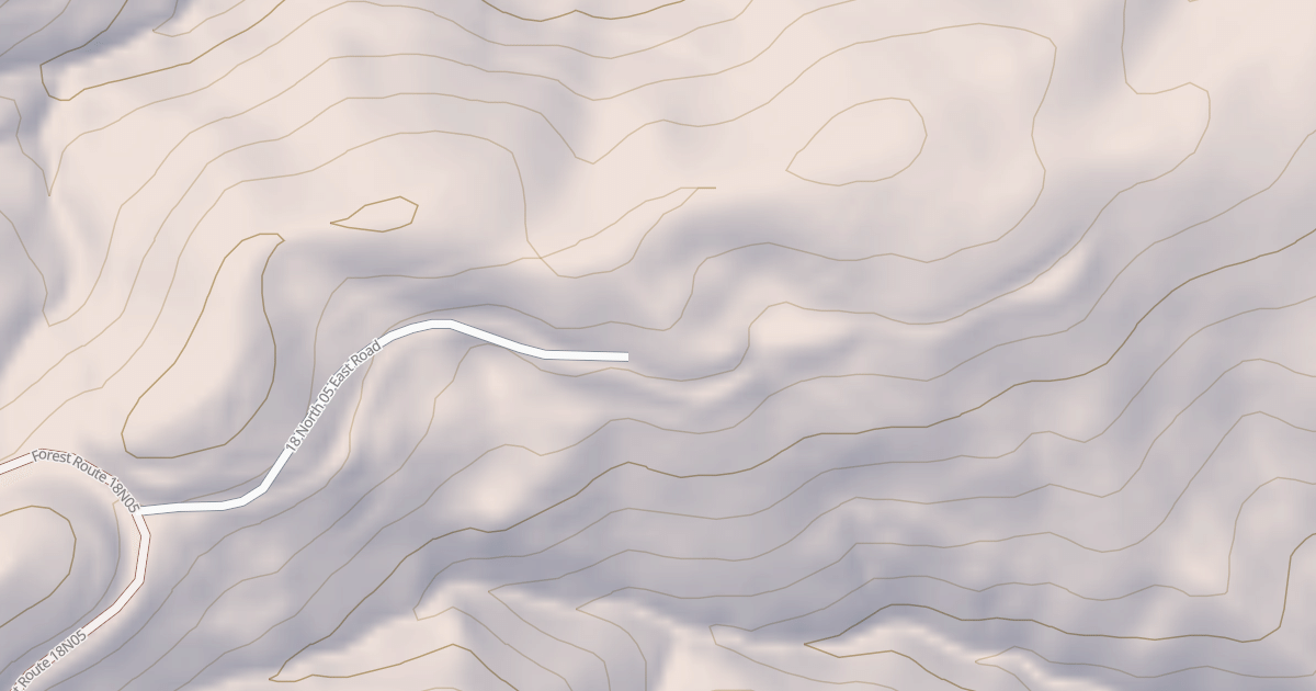 Map preview of PINE MOUNTAIN SPUR E