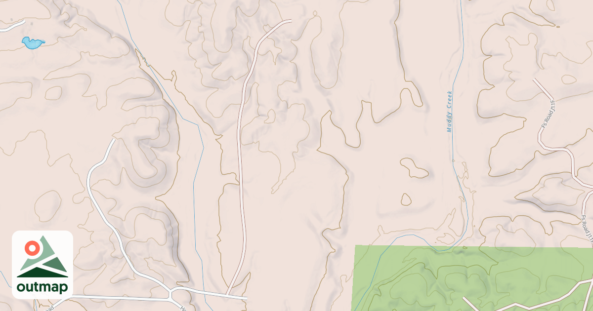 Map of USFS Motor Vehicle Use Map Roads {65069112-6CC6-4567-9BA1-4D856744E6FF}