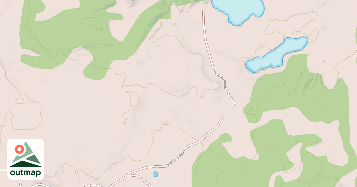 Map of BESS LAKE