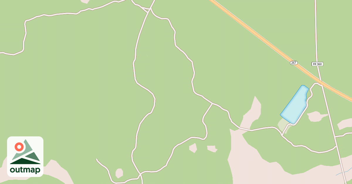 Map of USFS Motor Vehicle Use Map Roads {C1AFA64E-7ECA-4561-A8CF-E1FB454725A7}