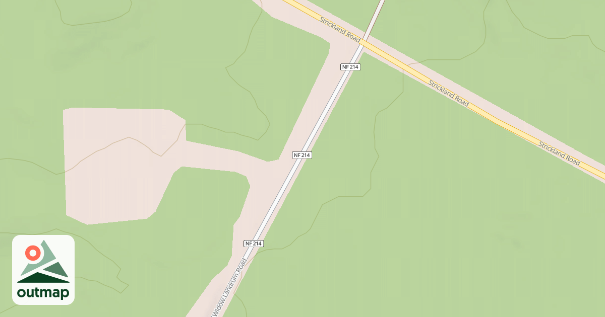 Map of WIDOW LANDRUM RD