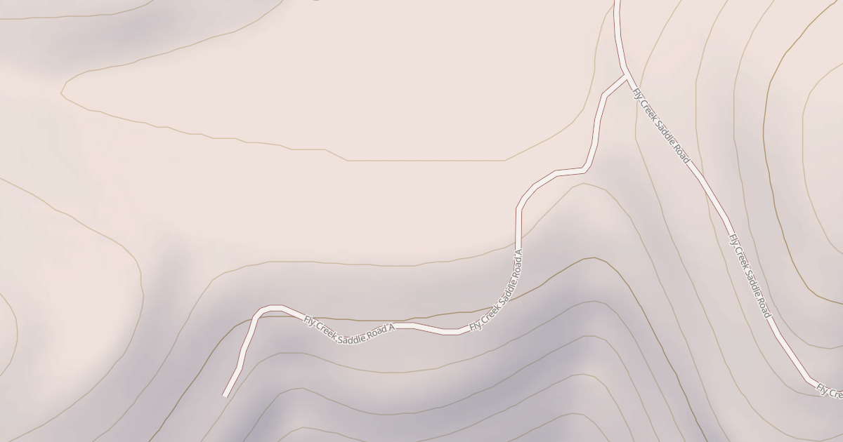 Map preview of FLY CREEK SADDLE A
