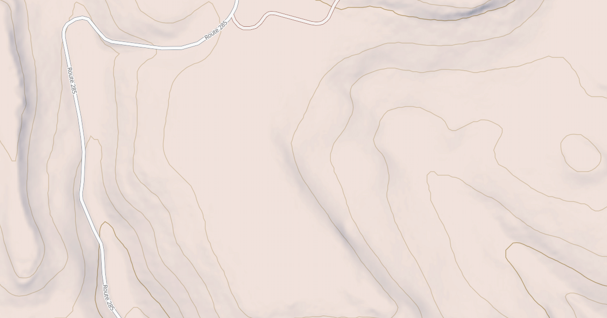 Map preview of USFS National Forest System Roads {18D0DE6F-B66A-4DB4-8259-939047A3F094}