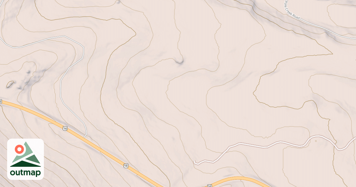 Map of USFS Motor Vehicle Use Map Trails 4042