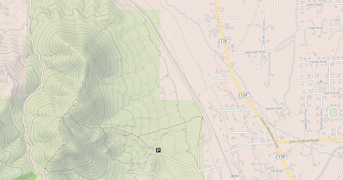 Map preview of BLM National GTLF Public Motorized Roads dc6d414c-7074-490a-ac8d-f265d9e947ff