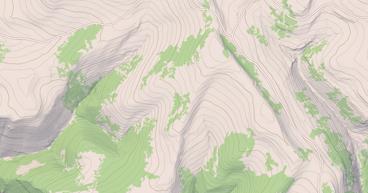 Map preview of GROUSE CR OVERLOOK SPUR