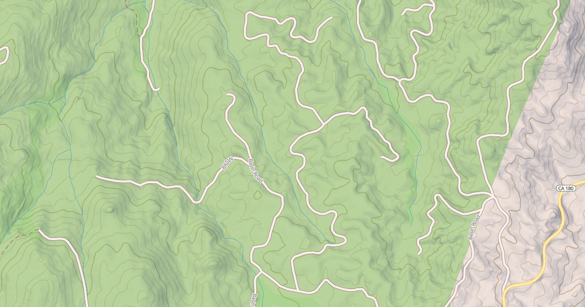 Map preview of CONVERSE BASIN