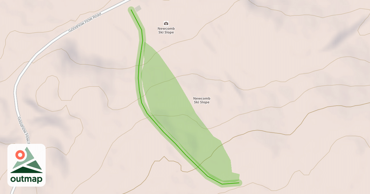 Map of Trail Slope