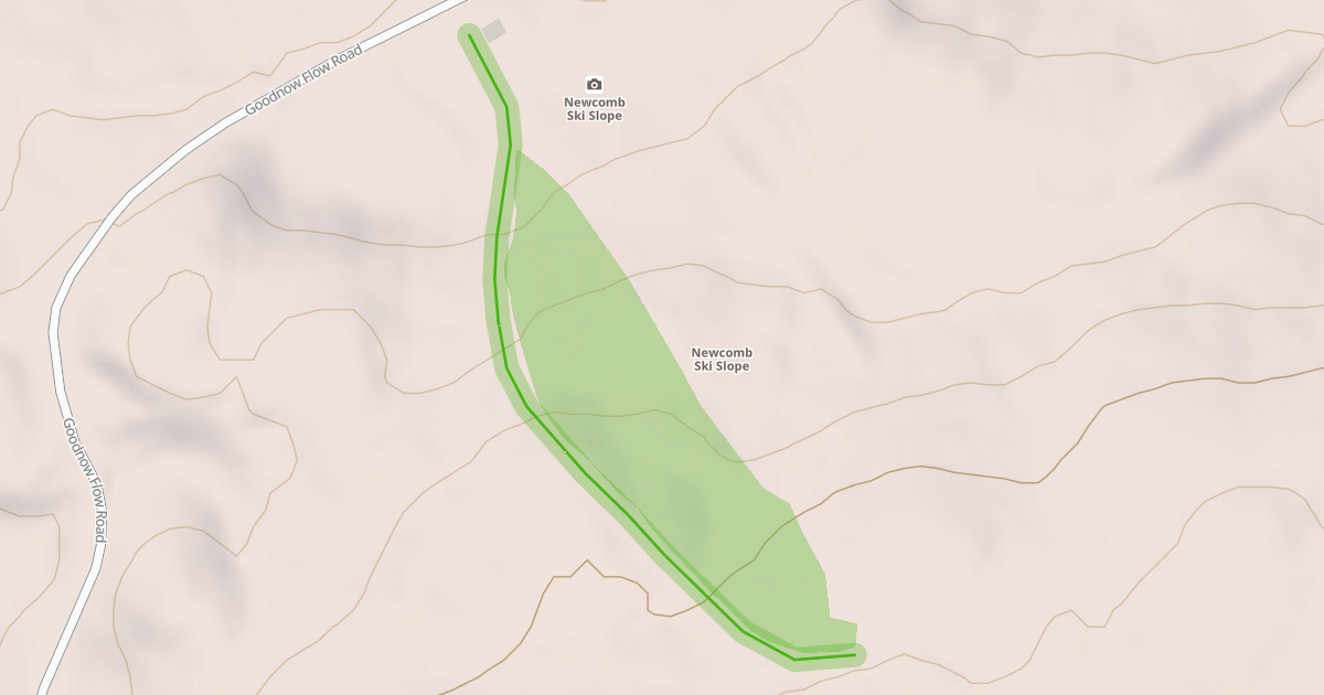 Map preview of Trail Slope