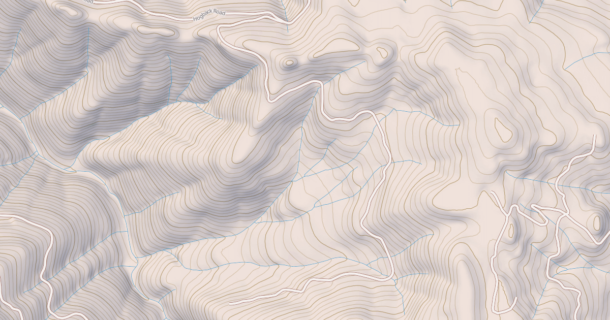 Map preview of HOGBACK