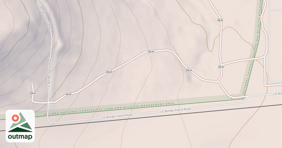 Map of BLM National GTLF Public Motorized Roads 0d970c44-3f7d-4746-8b6a-ce6d04eb0a9d
