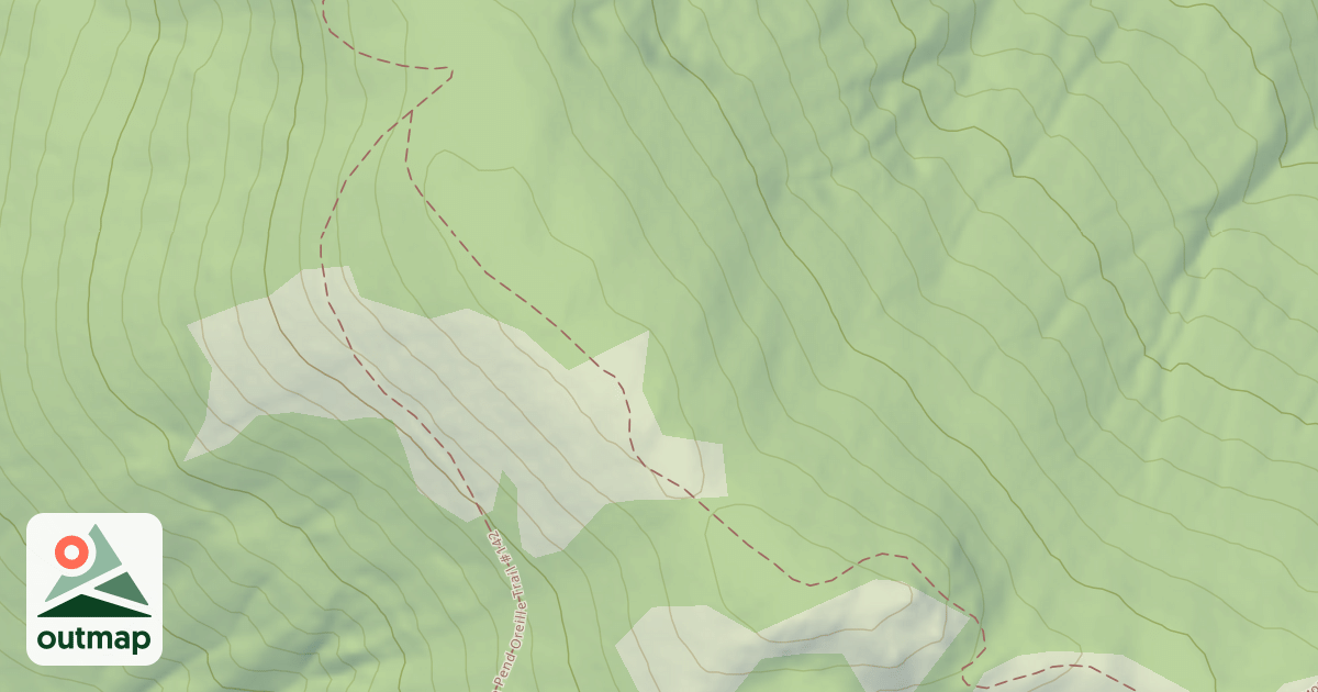 Map of Green Mtn. Ridge