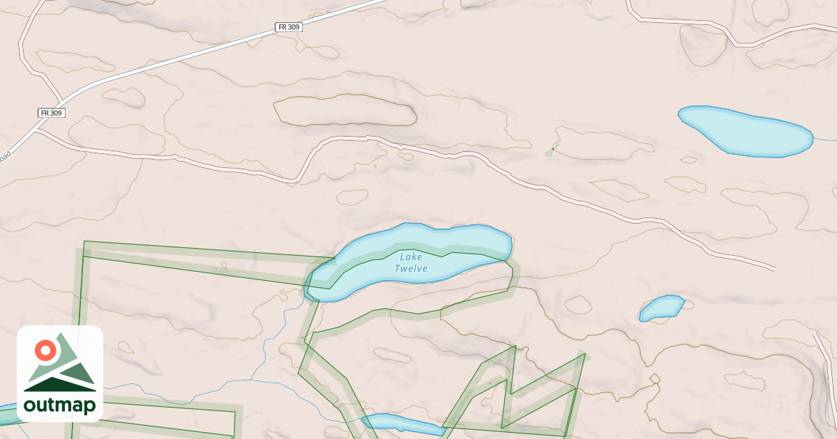 Map of GREENWOOD LAKE SPUR D