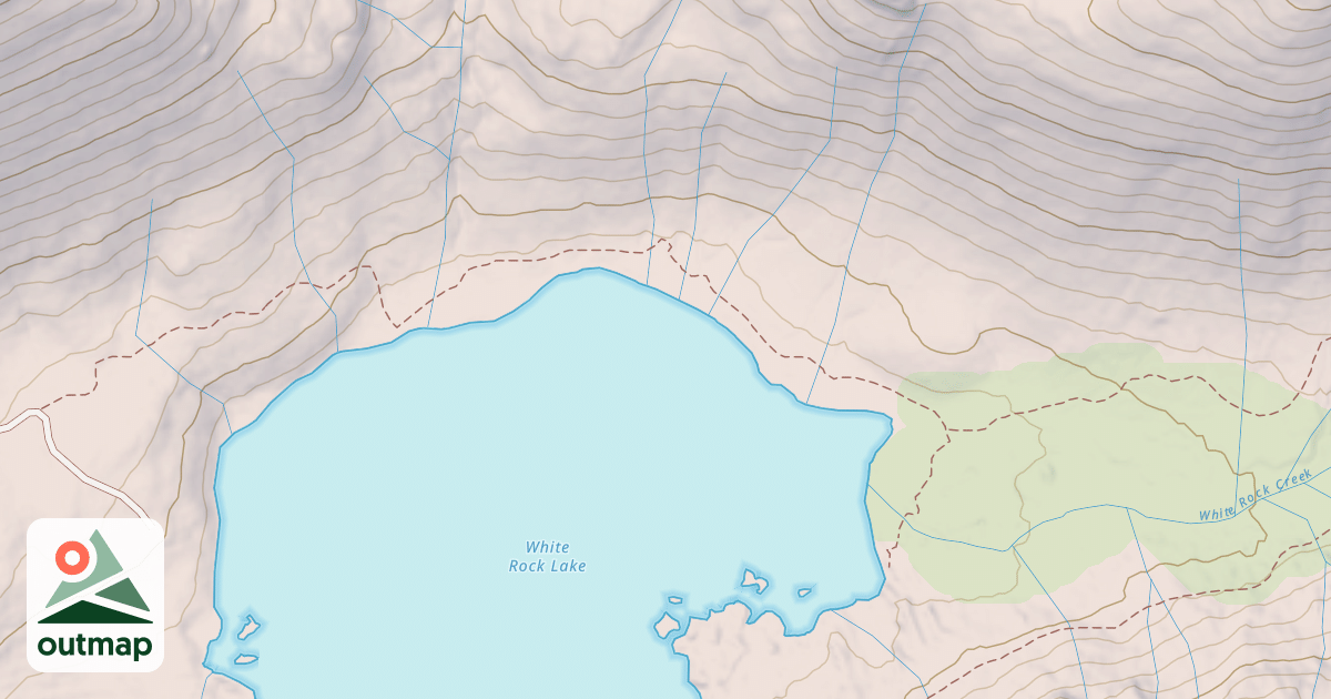 Map of USFS Motor Vehicle Use Map Trails 13744