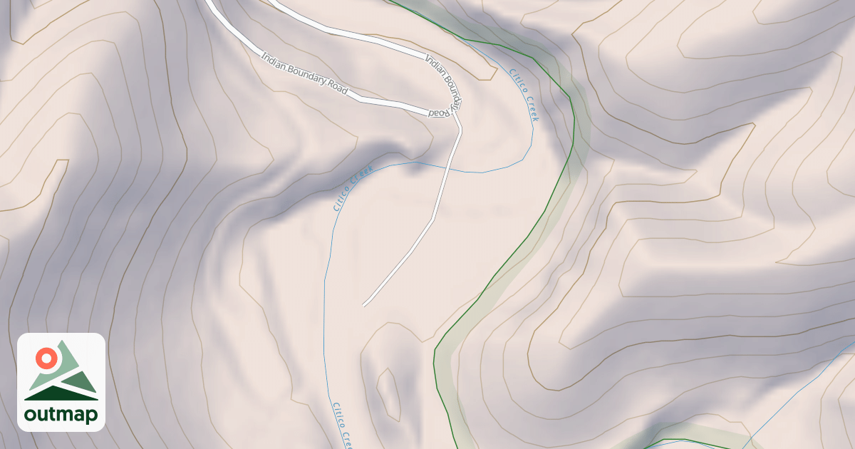 Map of SOUTH FORK CITICO