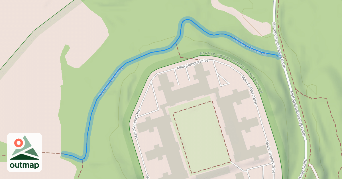 Map of Western Greenway