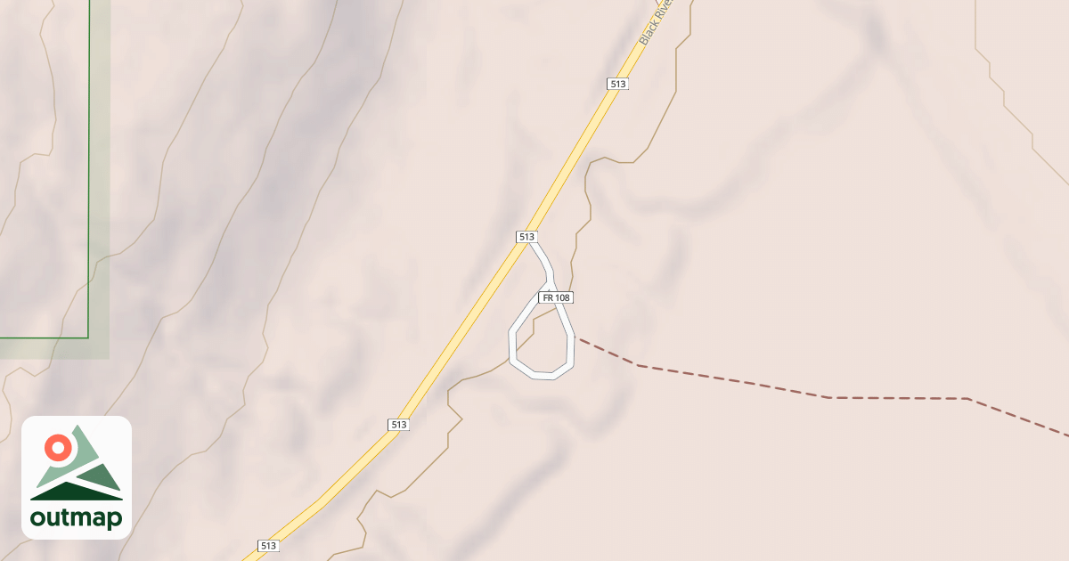 Map of FDR108