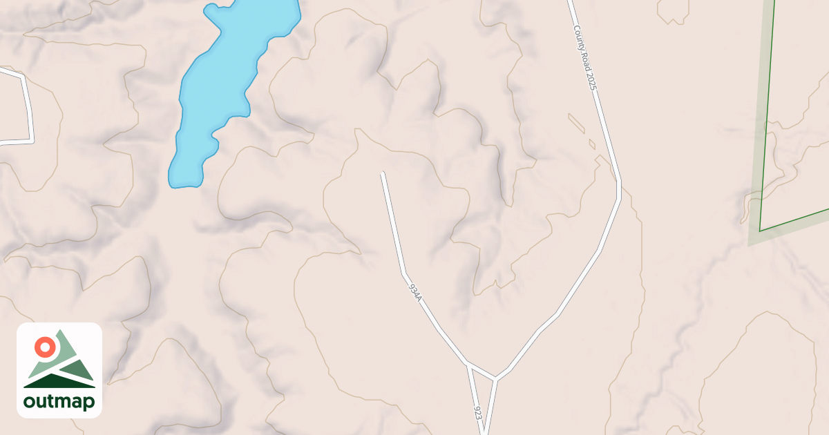 Map of LAKE FANNIN BOAT RAMP