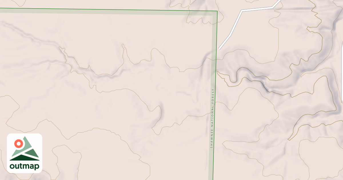 Map of NORTH KINKAID