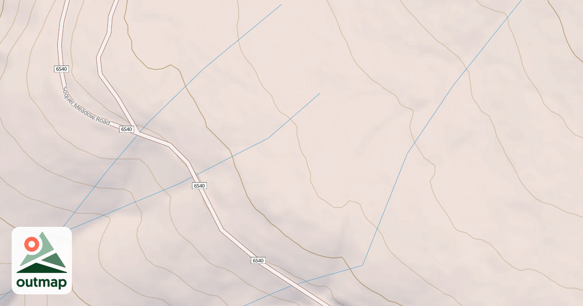 Map of BLACK OAK MINE SPUR A
