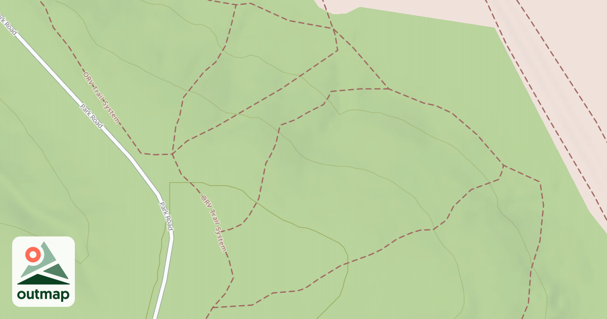 Map of Orv Trail System