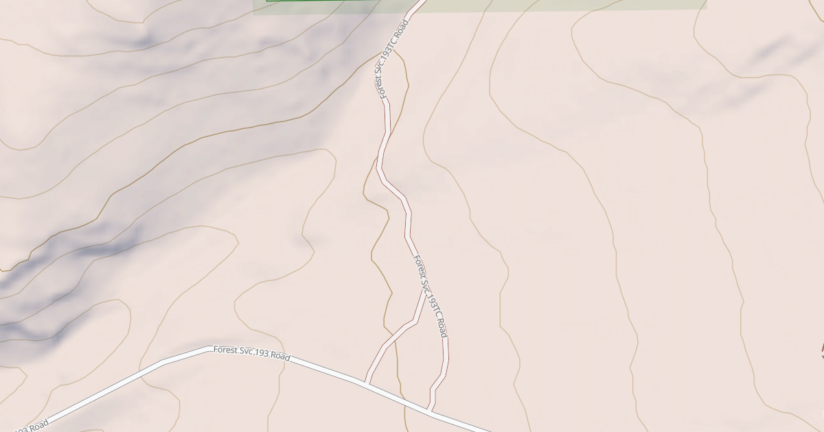 Map preview of USFS National Forest System Roads {4243ECA7-B7DF-42C6-8307-2B9EB81C25D6}