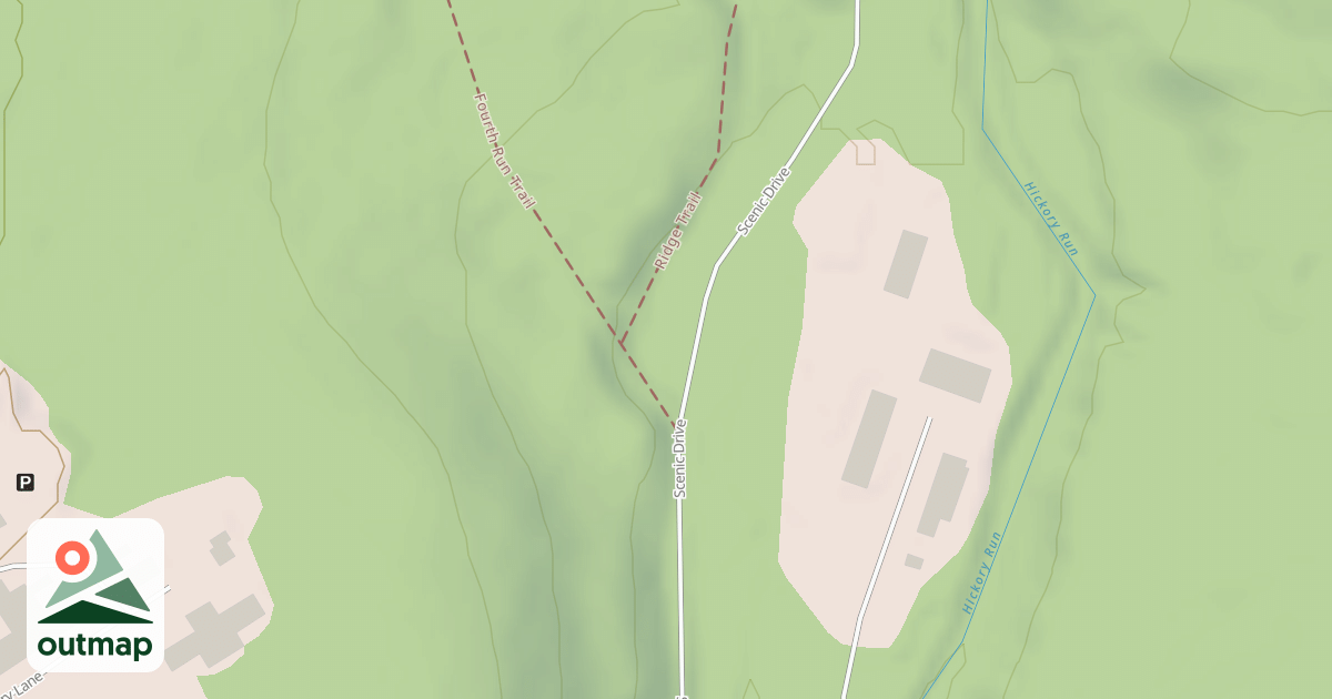 Map of Hickory Run State Park Trails