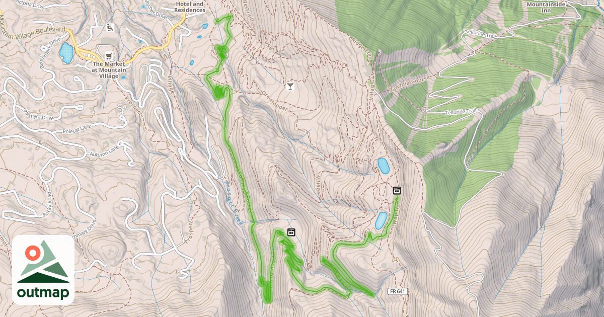 Map of Tommy Knocker