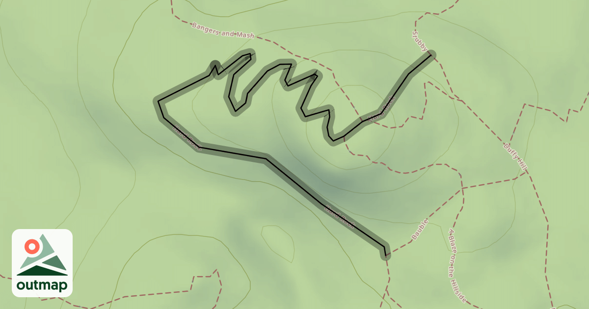 Map of Hard Rock