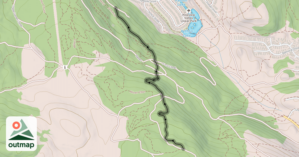 Map of Beer Run